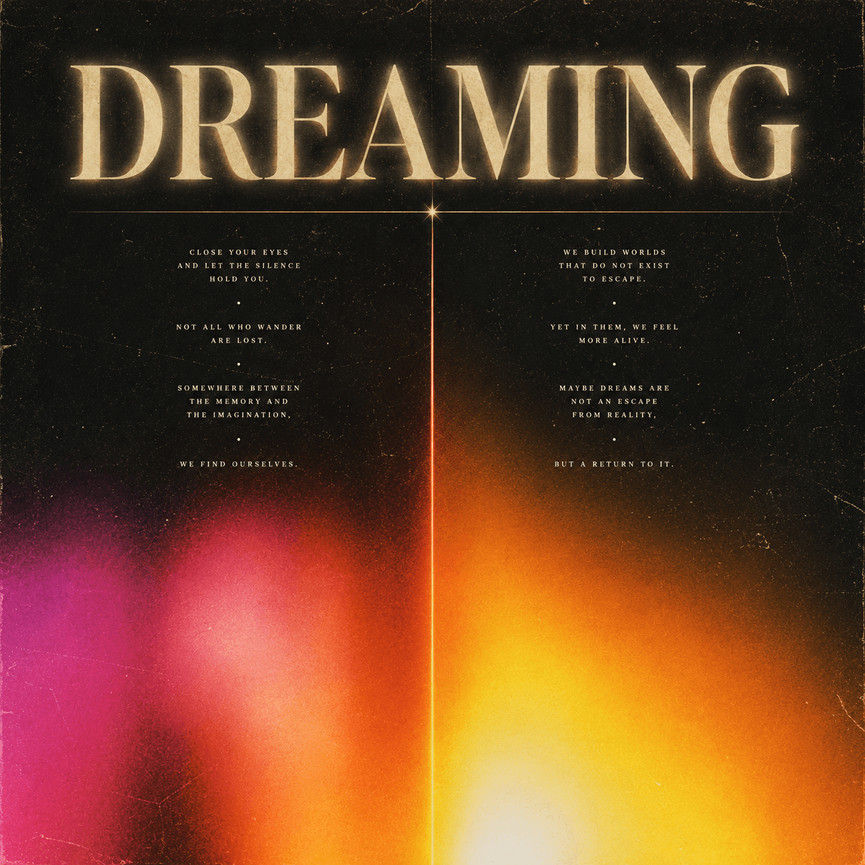 DREAMING EDITORIAL album cover